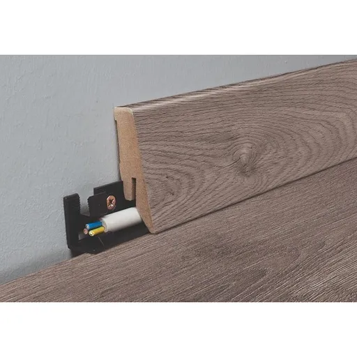 Lišta soklová Naturel hnedá, MDF, dĺžka 260 cm, L58C8466