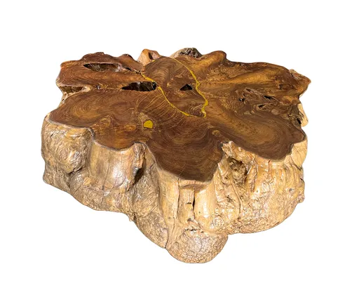 DEOKORK Teakový stolík BRANCH XXVI