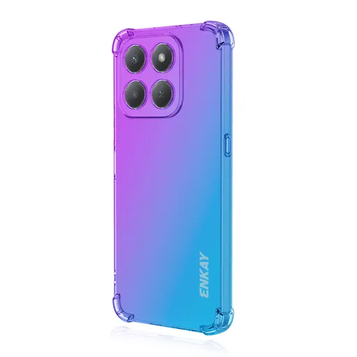 ENKAY GRADIENT Ochranný obal pre Honor 400 Smart 5G / Honor X7d PURPLE-BLUE