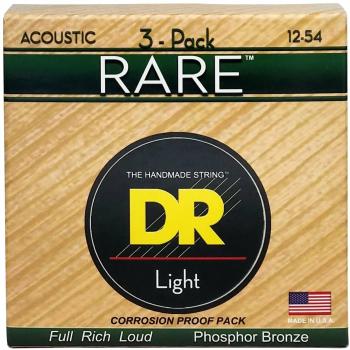 DR Strings RPM-12 Rare 3-Pack Struny pre akustickú gitaru
