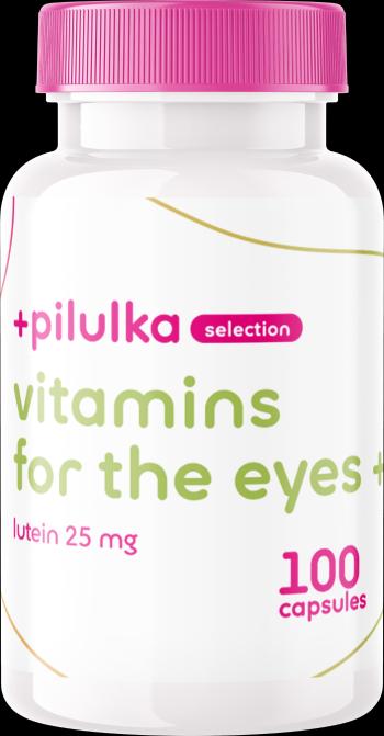 PILULKA SELECTION Vitamíny pre oči s Luteínom 25 mg 100 kapsúl