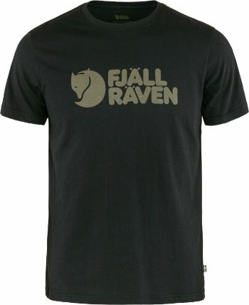 Fjällräven Logo M Black 2XL Tričko