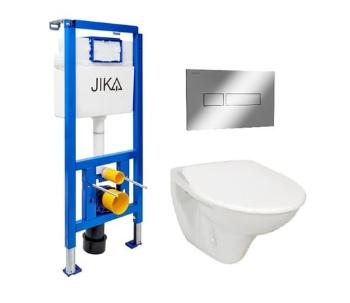 Závesný WC set Jika Nila do ľahkých stien / predstenový KMPLJIKASCS