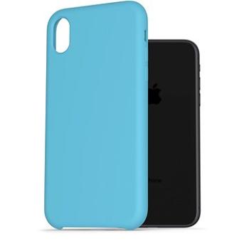 AlzaGuard Premium Liquid Silicone iPhone Xr modré (AGD-PCS0003L)