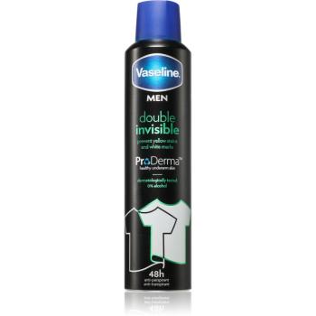 Vaseline Double Invisible Men antiperspirant v spreji pre mužov 250 ml