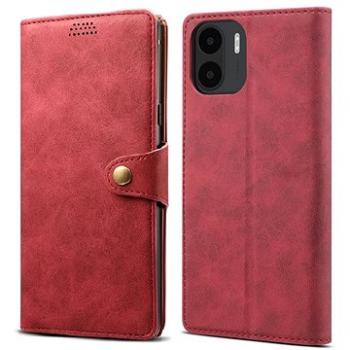 Lenuo Leather flipové puzdro na Xiaomi Redmi A1, červená (348367)