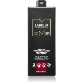 label.m Organic Orange Blossom Volumising Shampoo prírodný šampón pre objem vlasov 1000 ml