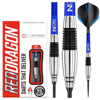 DART SZETT RED DRAGON STEEL CYCLONE 25g