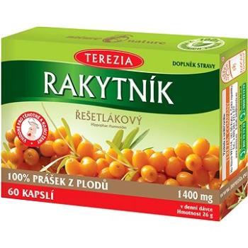 TEREZIA Rakytník rešetliakový prášok z plodov 60 kapsúl (8594006896146)