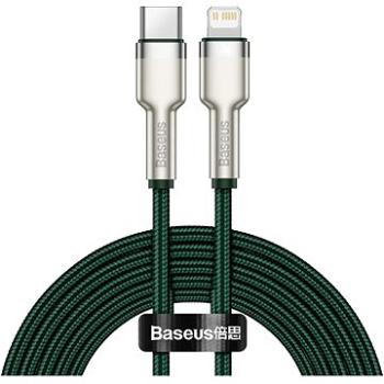Basesu Cafule Series nabíjací/dátový kábel USB-C na Lightning PD 20 W 2 m, zelená (CATLJK-B06)