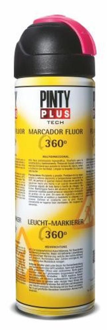 PINTY PLUS TECH - Značkovací sprej 360° zelený 500 ml