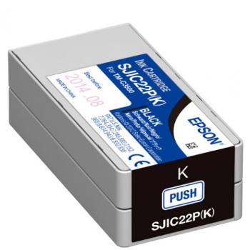 Epson GJIC5(K) C13S020563 pre ColorWorks, čierna (black) originálna cartridge