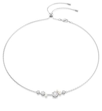 Swarovski Pôvabný náhrdelník s krištáľovými perlami a zirkónmi Constella 5705626