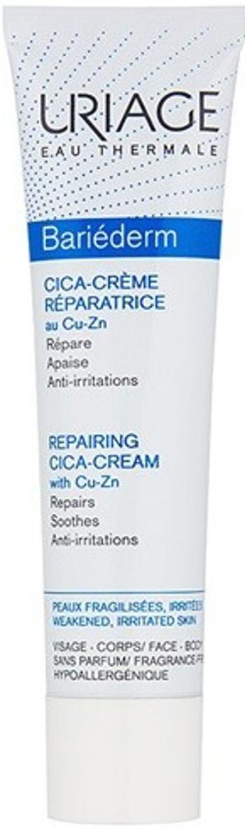 Uriage Reparatívne krém s obsahom medi a zinku Bariéderm Cica (Repairing Cica-Cream With Cu-Zn) 40 ml