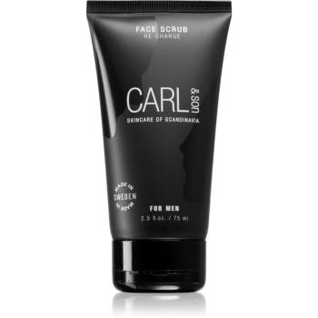 Carl & Son Face Scrub čistiaci peeling pre mužov 75 ml