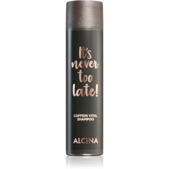 Alcina It's never too late! kofeínový šampón pre posilnenie vlasov 250 ml