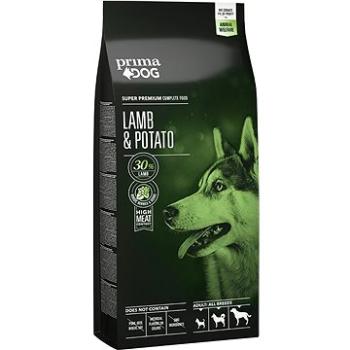 PrimaDog Jahňacie so zemiakmi pre dospelé psy všetkých plemien, 12 kg (6430056887166)