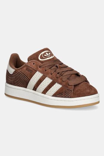 Semišové tenisky adidas Originals Campus 00s hnedá farba, JQ7671