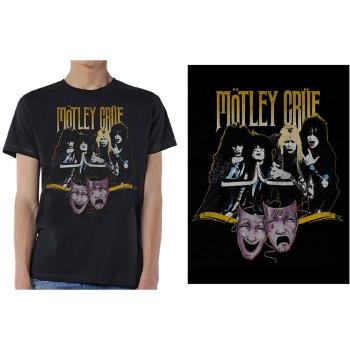 Motley Crue tričko Theatre Vintage Čierna XXL