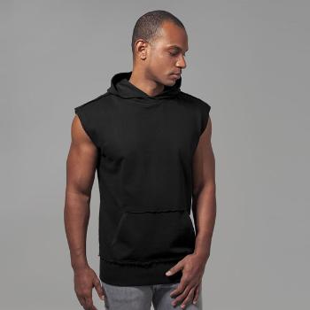 Urban Classics Open Edge Sleeveless Hoody black - S