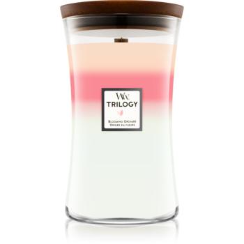 Woodwick Trilogy Blooming Orchard vonná sviečka 609,5 g