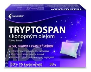 NOVENTIS Tryptospan s konopným olejom 45 kapsúl