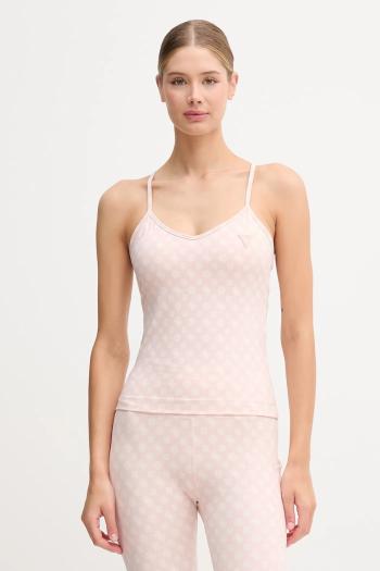 Top Guess PEONY ružová farba, V5YP11 MC03W