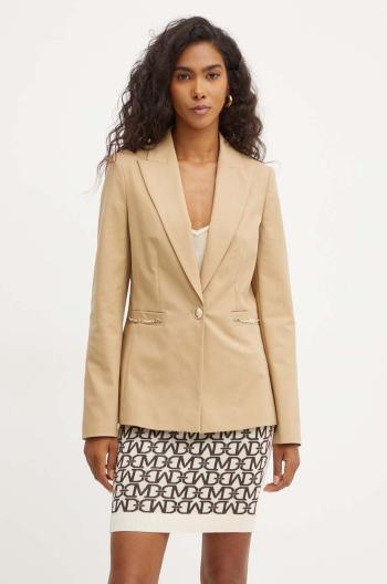 Sako Marciano Guess ALICE béžová farba, jednoradové, jednofarebné, 4YGN04 7124A