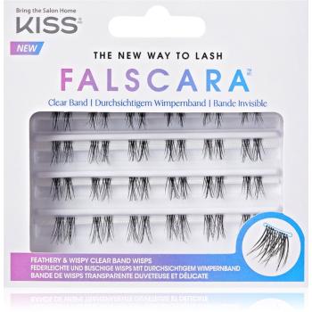 KISS Falscara The New Way to Lash trsové nalepovacie mihalnice bez uzlíka 24 ks