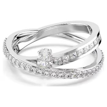 Swarovski Trblietavý prsteň so zirkónmi Hyperbola 5691232 58 mm