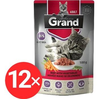 Grand Hovädzie mäso so zeleninou 12× 100 g (8594029444041)