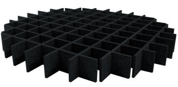 Mega Acoustic AcouCloud PET 18 cm Black Absorpčný penový panel