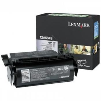 Lexmark 12A5849 čierný (black) originálny toner