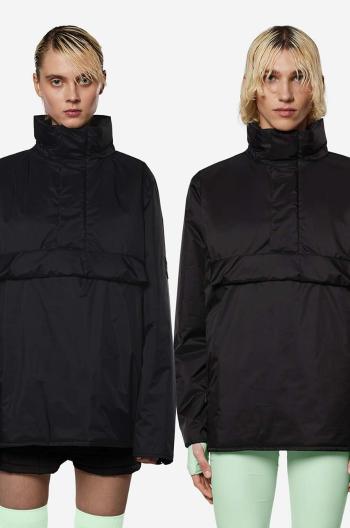 Bunda Rains Fuse Anorak 15390-BLACK., čierna farba, prechodná