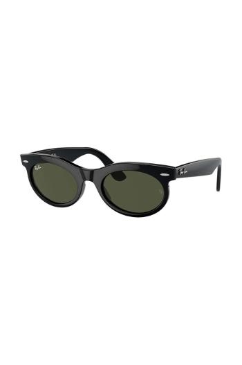 Slnečné okuliare Ray-Ban čierna farba