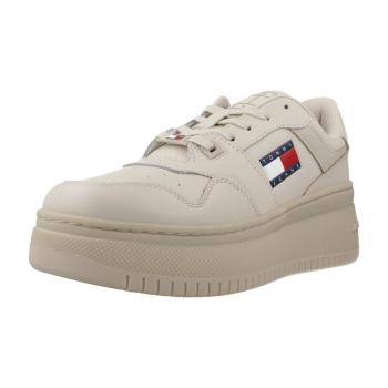 Tommy Jeans  TJW RETRO BASKET FLATFORM ESS  Módne tenisky Hnedá