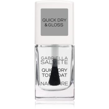 Gabriella Salvete Nail Care Quick Dry & Gloss gyorsan száradó fedőlakk 11 ml