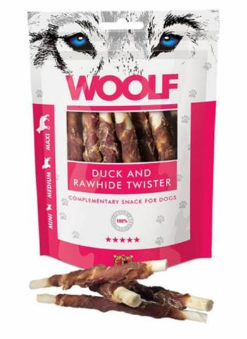 Woolf Duck & Rawhide twister 100 g