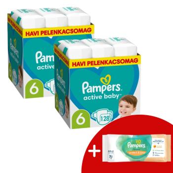 Pampers Active Baby 2 havi Pelenkacsomag 13-18kg Junior 6 (256db)...