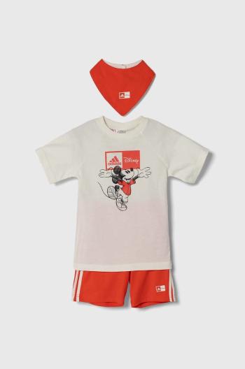 Sada pre bábätká adidas červená farba