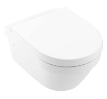 VILLEROY & BOCH - Architectura Závesné WC s WC doskou SoftClosing, DirectFlush, alpská biela 4694HR01