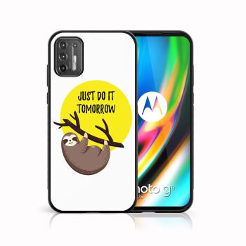 MY ART Silikónový kryt Motorola Moto G9 Plus SLOTH (188)