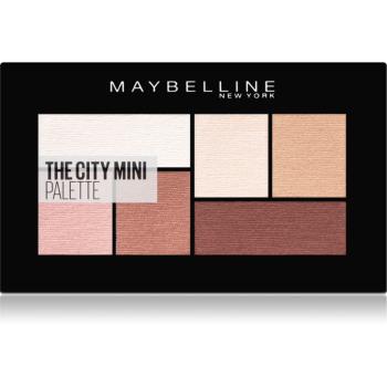 MAYBELLINE NEW YORK The City Mini Palette paletka očných tieňov odtieň 480 Matte About Town 6 g