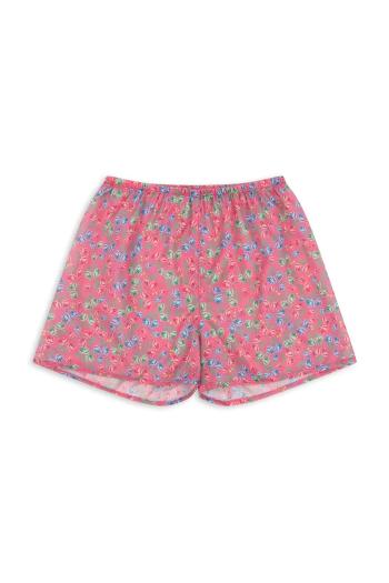 Šortky Konges Sløjd PACEY SHORTS GOTS ružová farba, KS103239