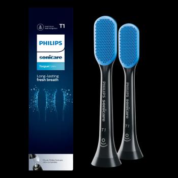 PHILIPS SONICARE TongueCare+ Black HX8072/11 Hlavice na jazyk 2 ks