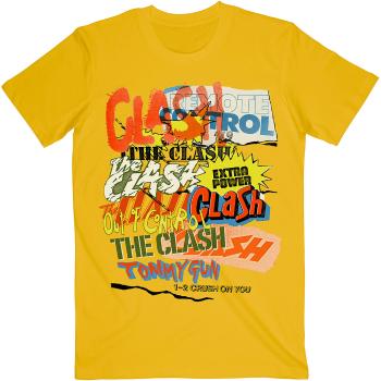 The Clash tričko Singles Collage Text  one_size