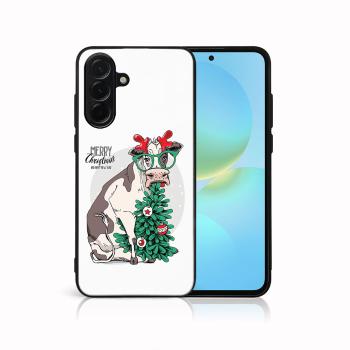 MY ART Kryt s vianočným dizajnom Samsung Galaxy A36 MERRY CHRISTMAS (074)