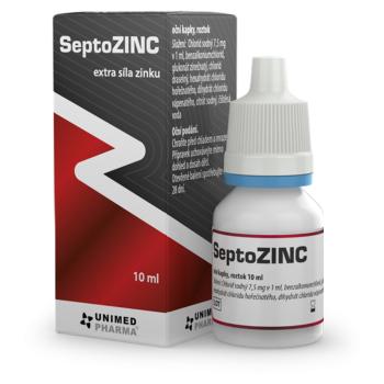 SEPTOZINC očná roztoková instilácia 10 ml