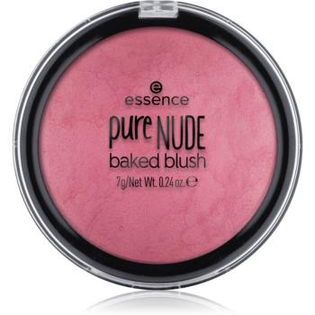 essence pure NUDE baked púdrová lícenka odtieň 08 Berry Cheeks 7 g