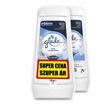 GLADE By Brise Osviežovač vzduchu v géle Pure Clean Linen 2 x 150 g